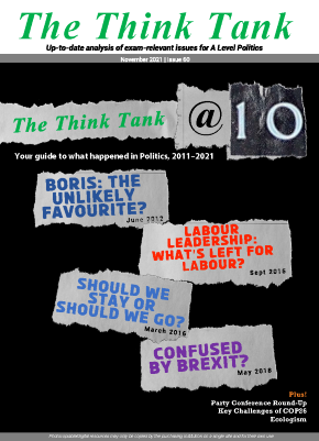 The Think Tank: A Level Politics Magazine - Issue 60